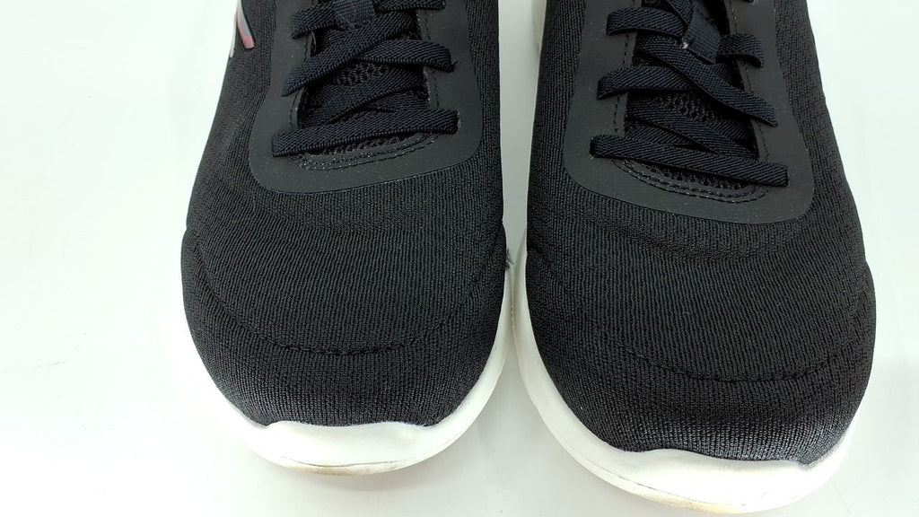 Skechers womens GO WALK JOY - ECSTATIC Black/White 9 US