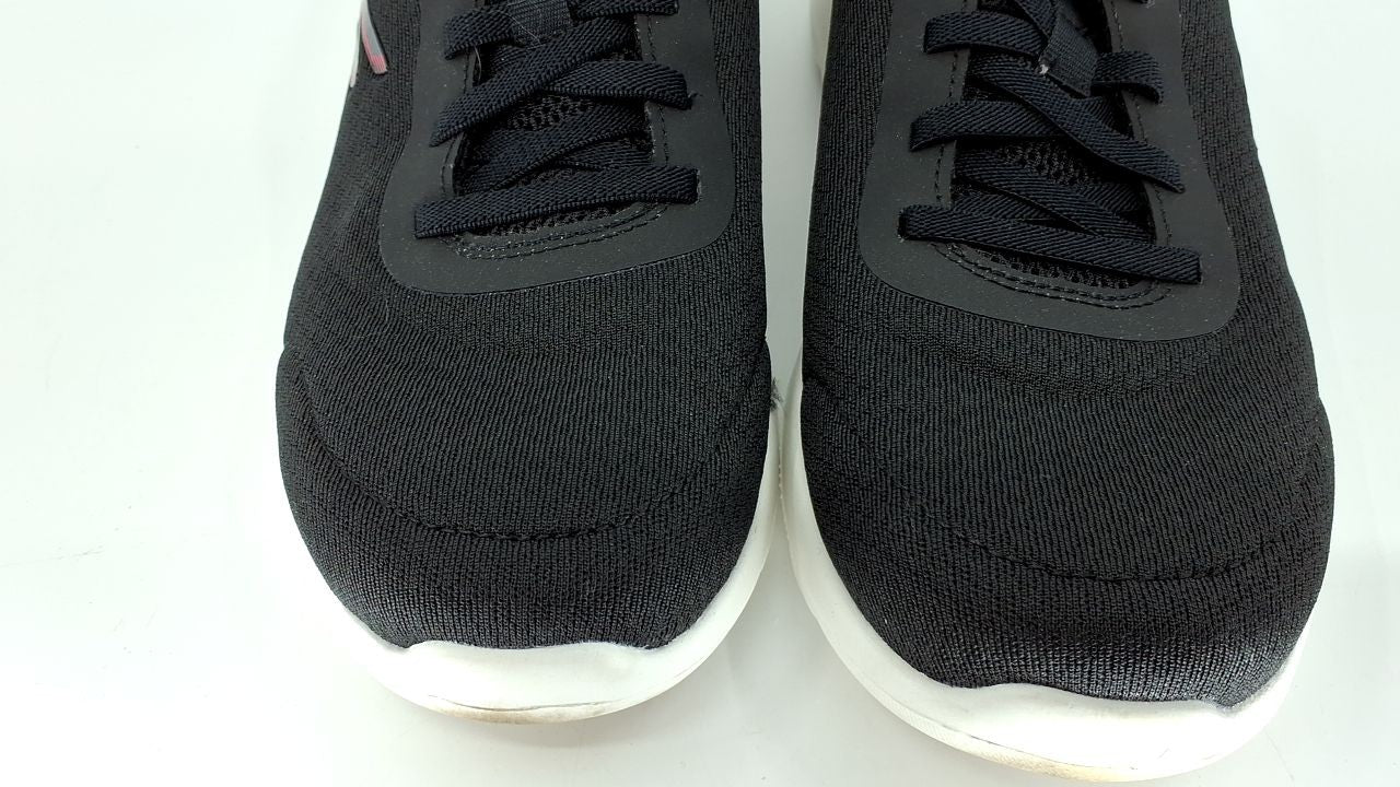 Skechers womens GO WALK JOY - ECSTATIC Black/White 9 US