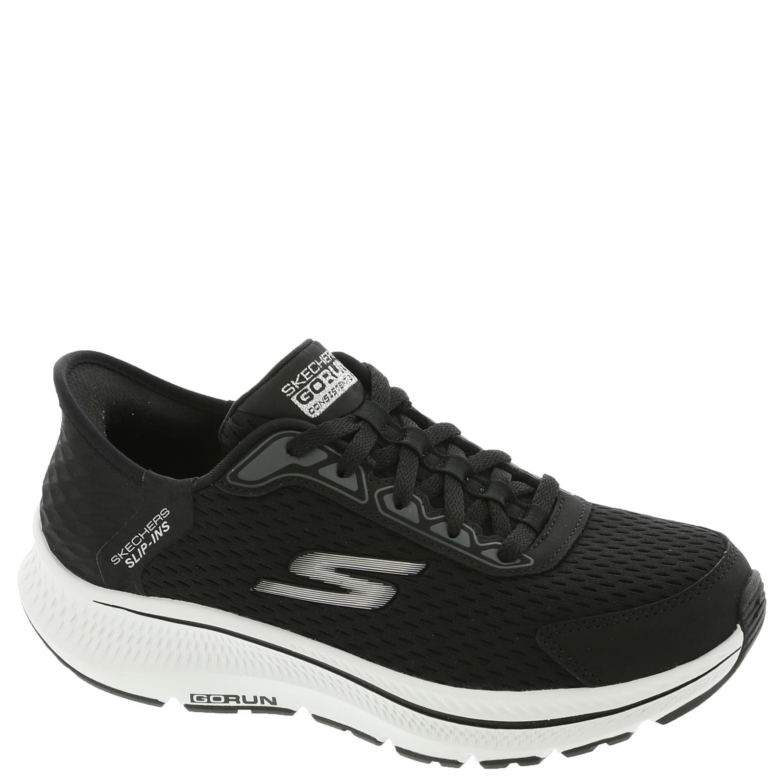 Skechers Women's Go Run Consistent 2.0 Endure Sneakers Black/Silver 9W