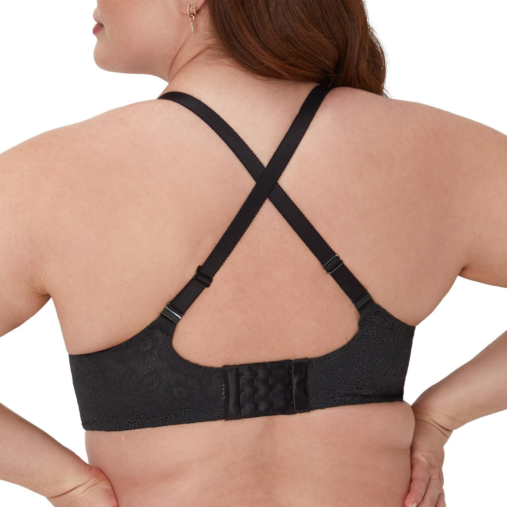 Maidenform Women's Underwire Bra 34C Black Full Coverage Custom Lift