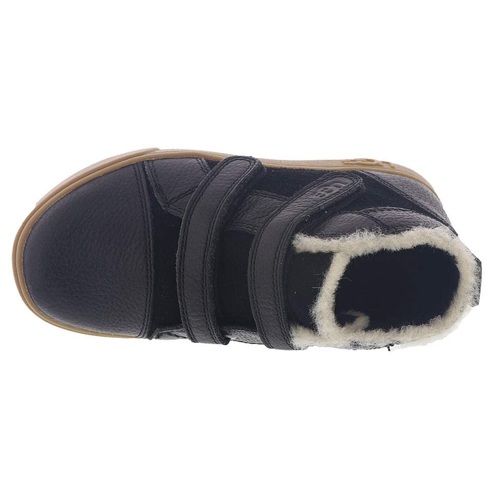 UGG Unisex-Child Rennon Ii Sneakers, Black, 10