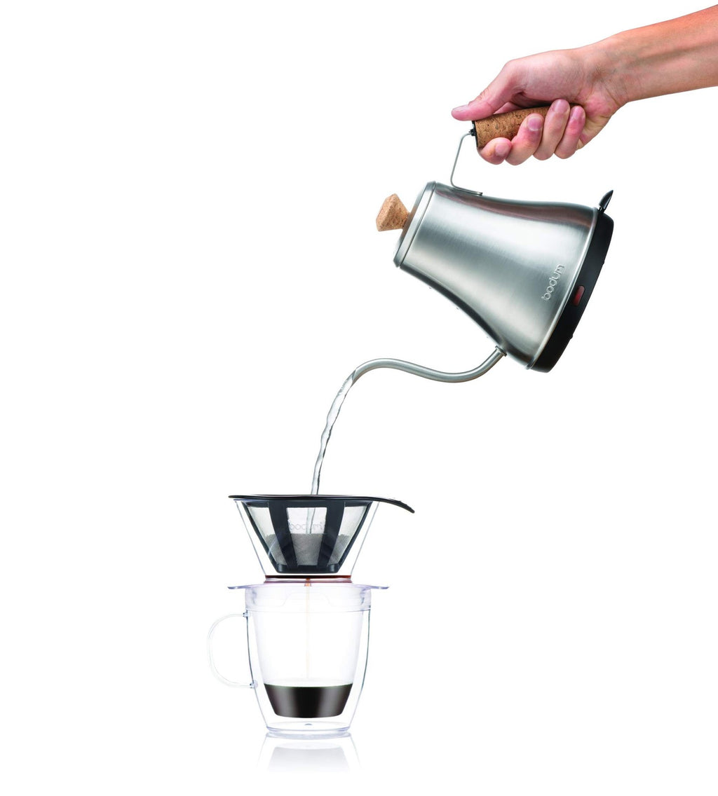 Bodum 12oz Coffee Dripper Set w/Double Wall Mug & Stainless Steel Filter