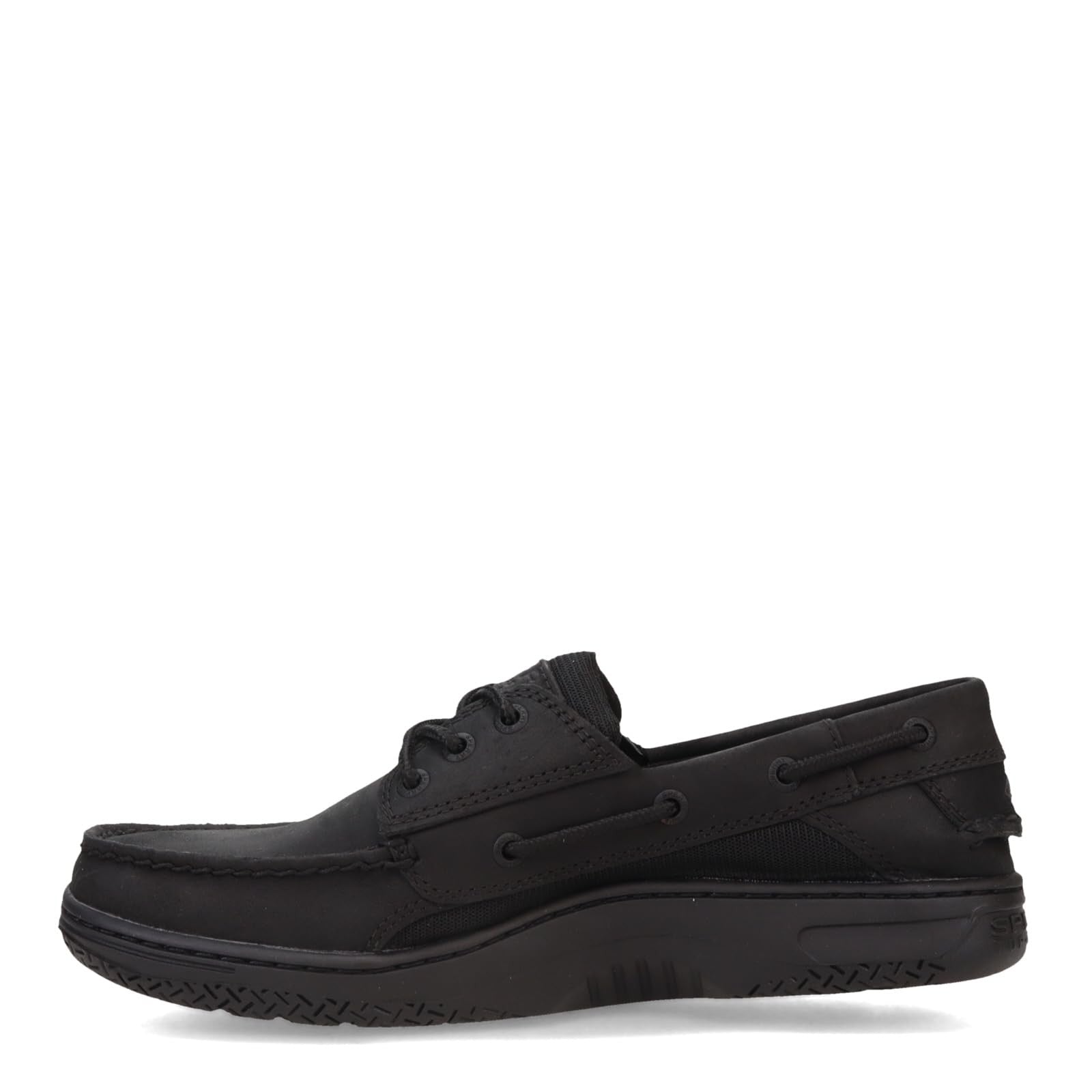 Sperry Men's Billfish 3-Eye Boat Shoe Black 9.5 Wide