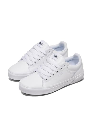Vans Women's Seldan Shoe | Retro Tennis Inspired Sneakers for Fashion, Work, 9.5