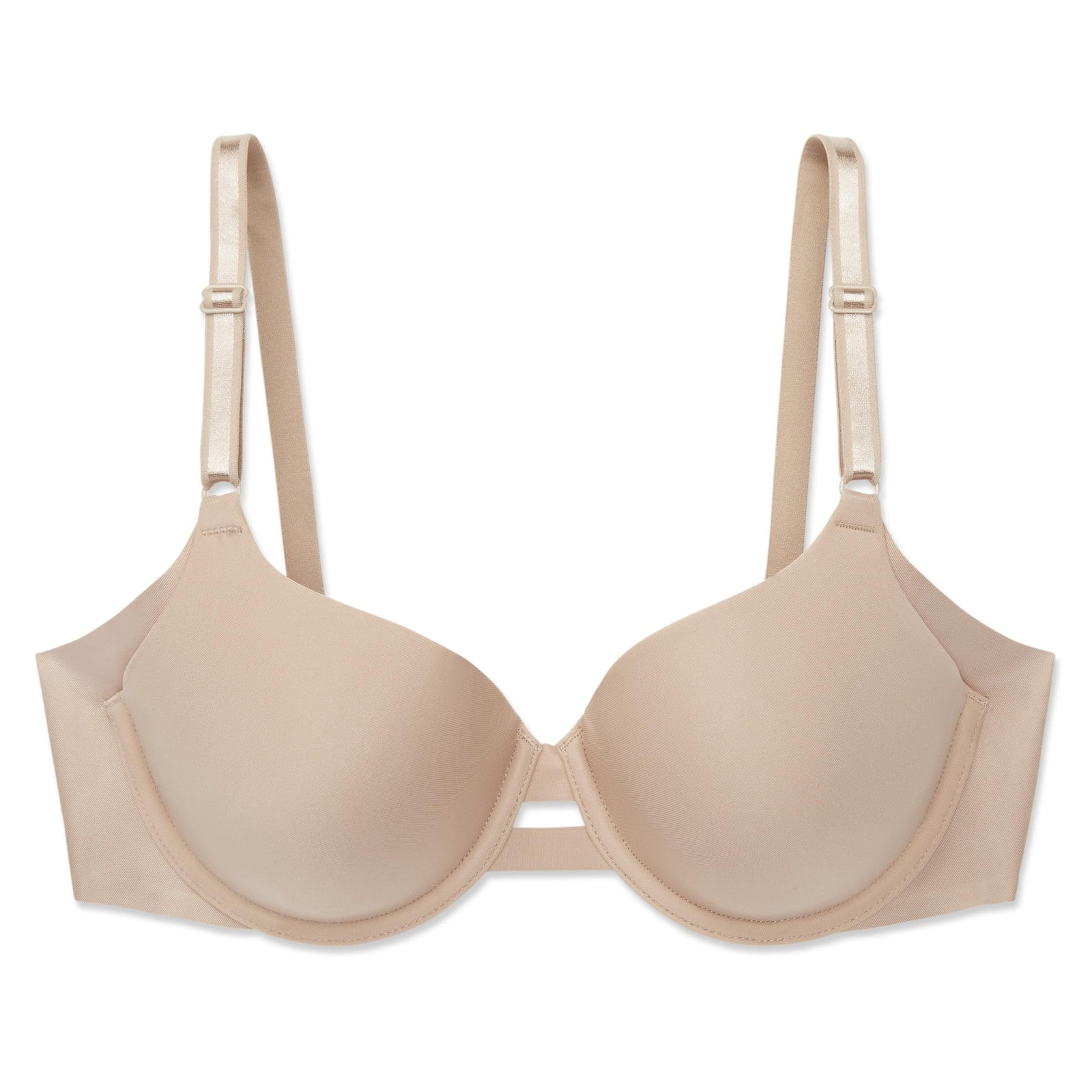Warner's No Side Effects Underwire Bra 1356, Toasted Almond, 34C