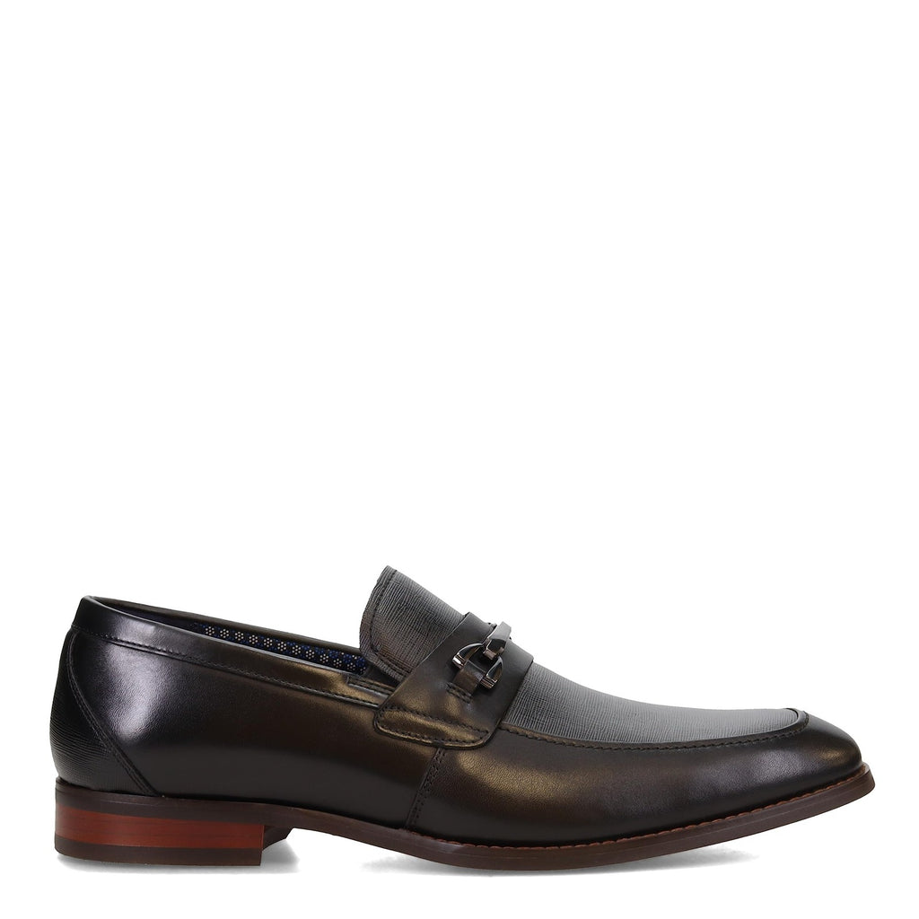 Stacy Adams Men's Kaylor Penny Slip-On Loafer, Black, 8M