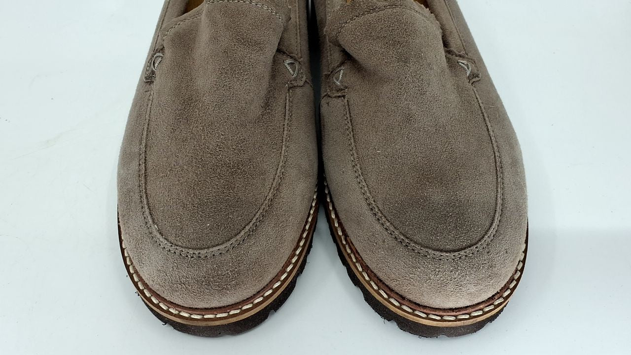 Trotters Women's Fayth Loafer, Stone Suede, 8 Wide