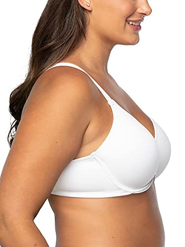 Vanity Fair Full Figure Bra 46C, Underwire, 4-Way Stretch, White