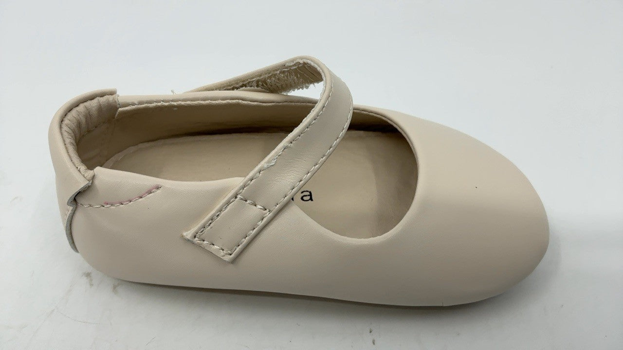 White Baby Walking Shoes 12-18 Months Moccasins by Felix & Flora