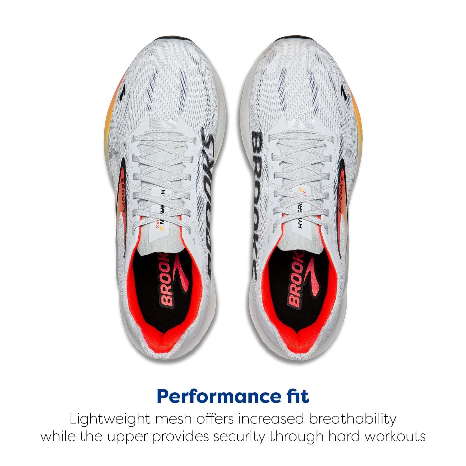 Brooks Hyperion Max 2 Running Shoe Illusion/Coral/Black, 7.5 Medium