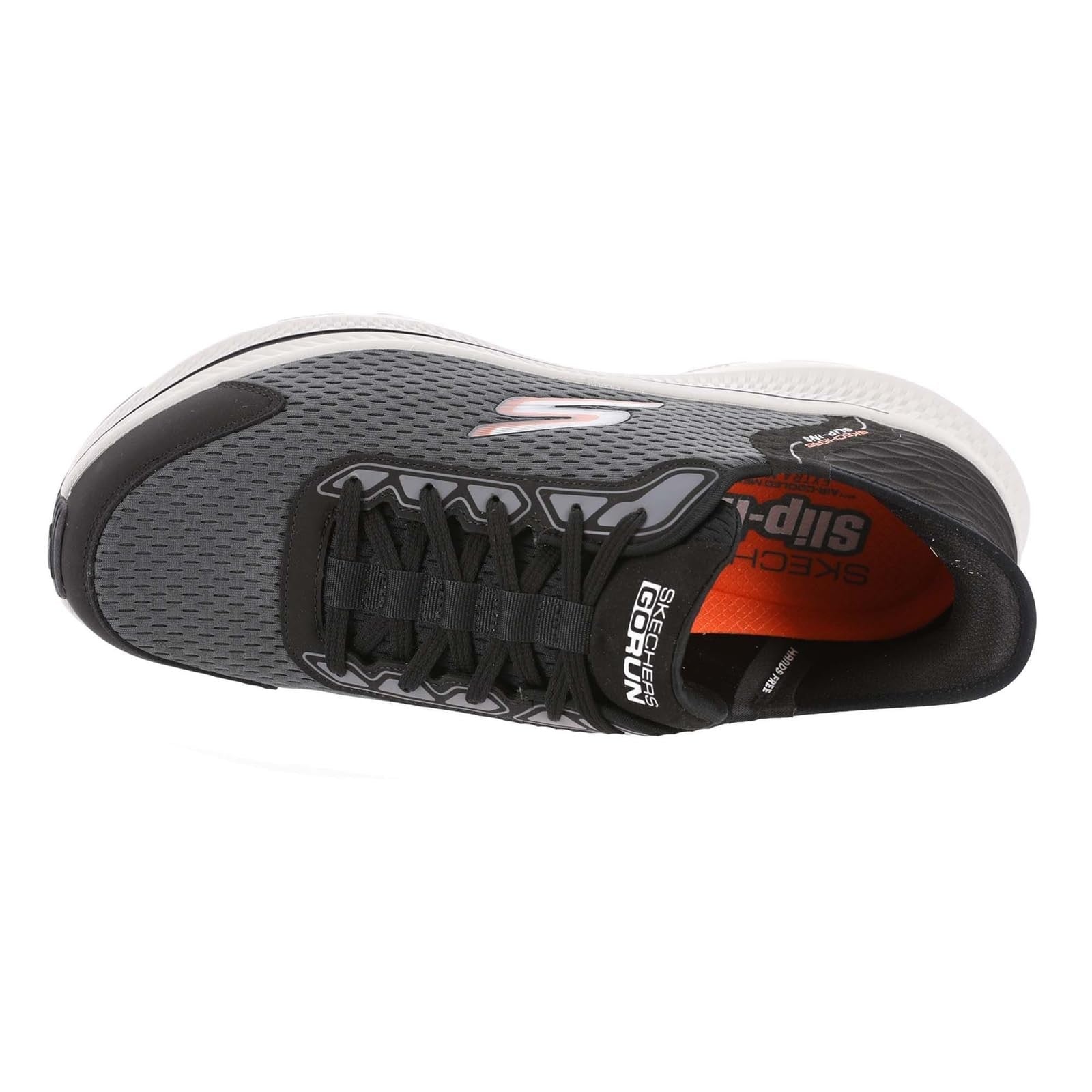 Skechers Slip-Ins Go Run Consistent 2.0 Sneaker, Black/Charcoal, 11.5