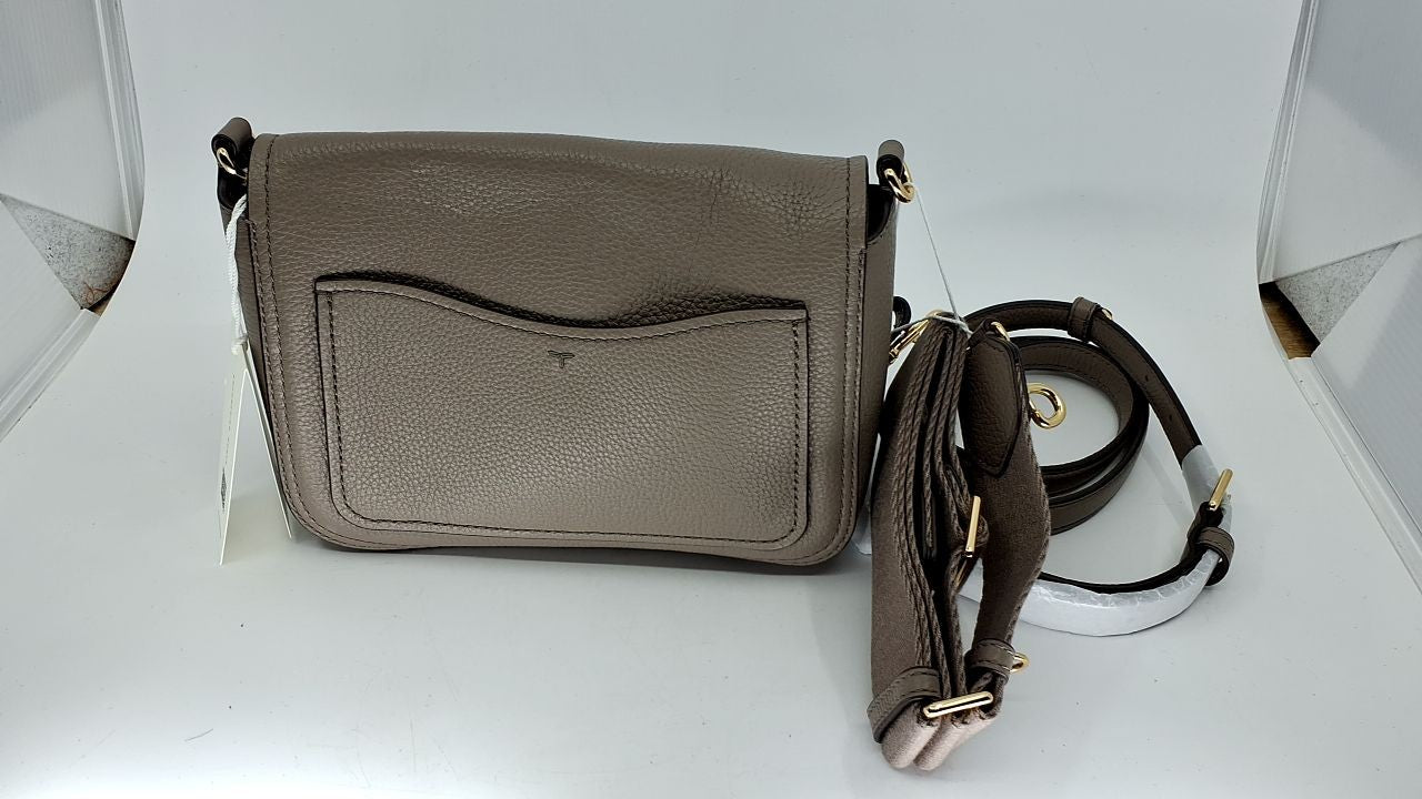 Tory Burch 144688 Thea Flap Grey Heron With Gold Hardware Women's Crossbody Bag