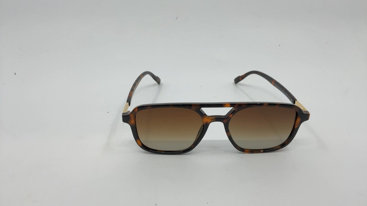 SOJOS SJ2202 Retro Aviator Sunglasses Tortoise Frame UV400 Protection