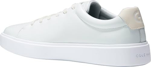 Cole Haan Mens Grand Crosscourt Traveler Sneaker, Optic White/Egret, 11.5-M US