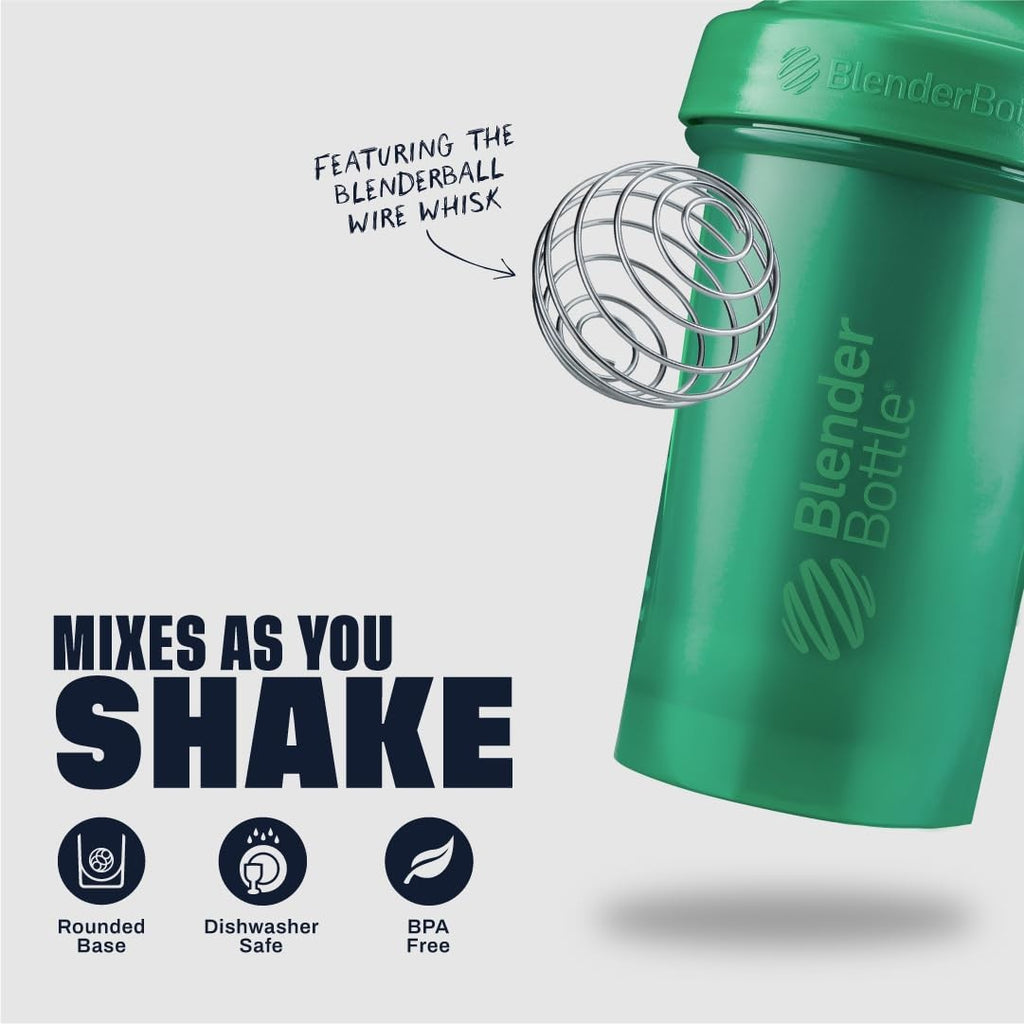 28 Oz Classic V2 BlenderBottle Shaker, 2 Pack, Ideal for Protein Shakes