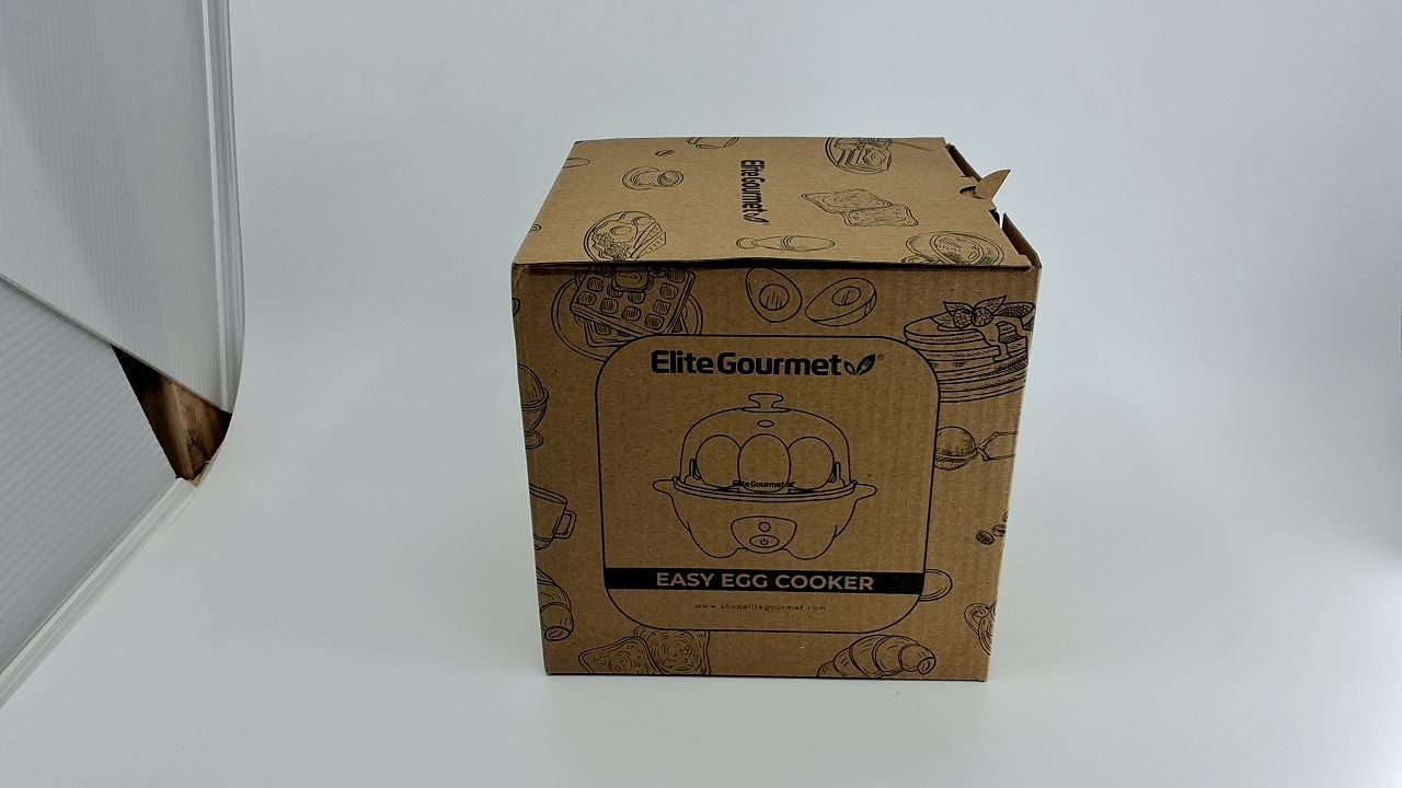 Elite Gourmet EGC-007## 7-Egg Cooker, Poacher & Omelet Maker, White