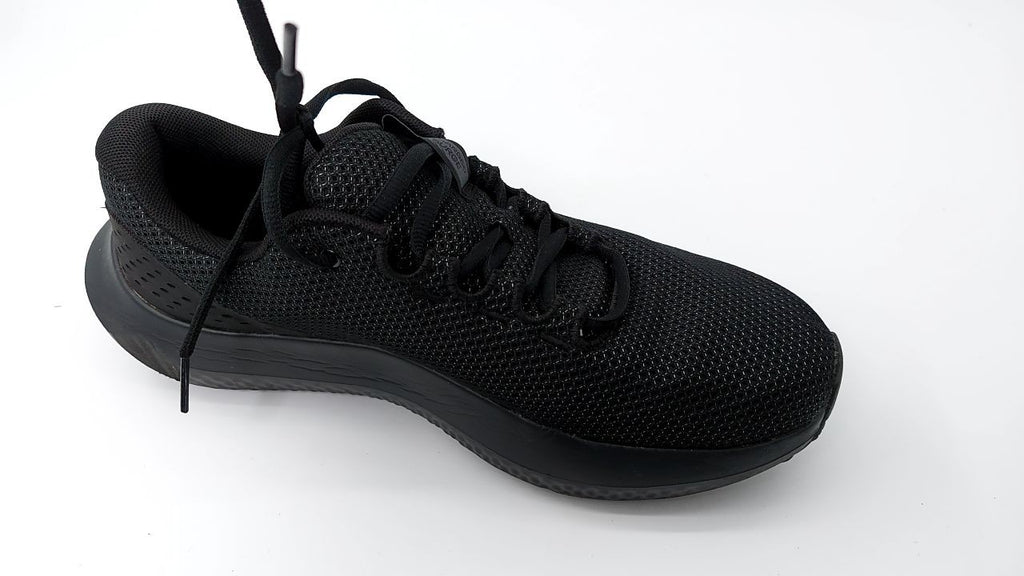 Under Armour Men's Charged Surge 4, (002) Black/Black/Black, 9, US