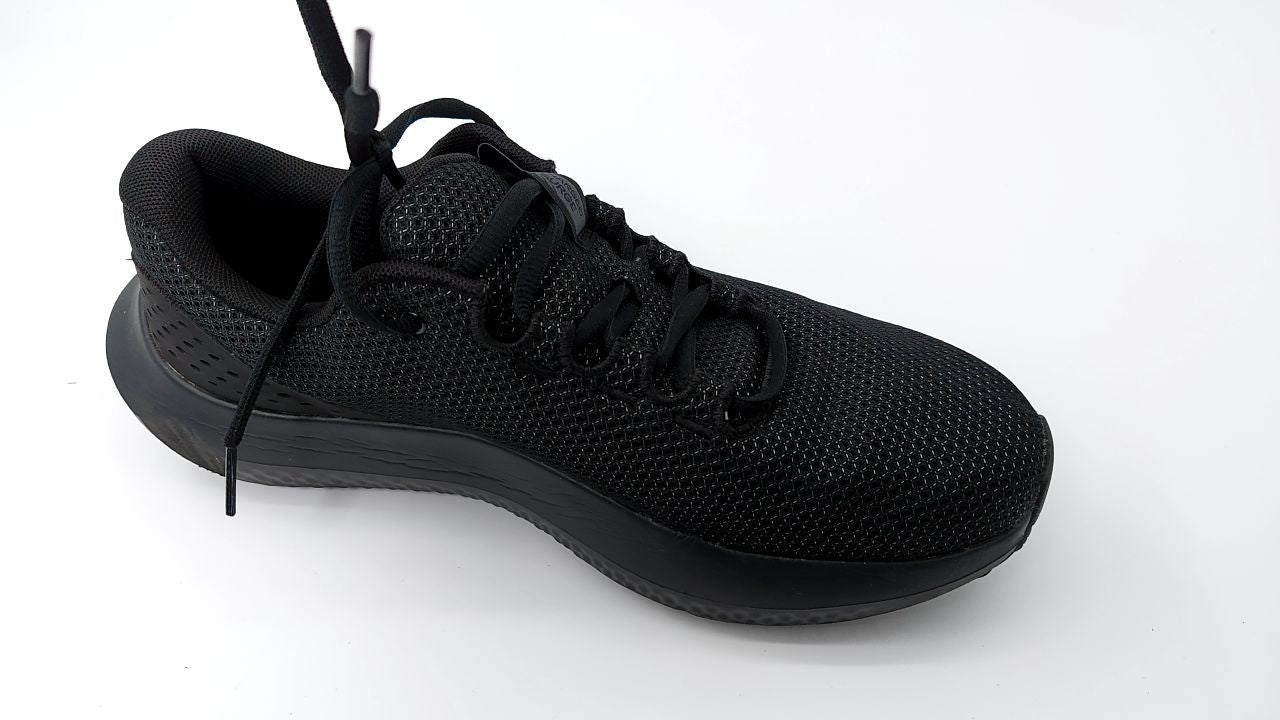 Under Armour Men's Charged Surge 4, (002) Black/Black/Black, 9, US