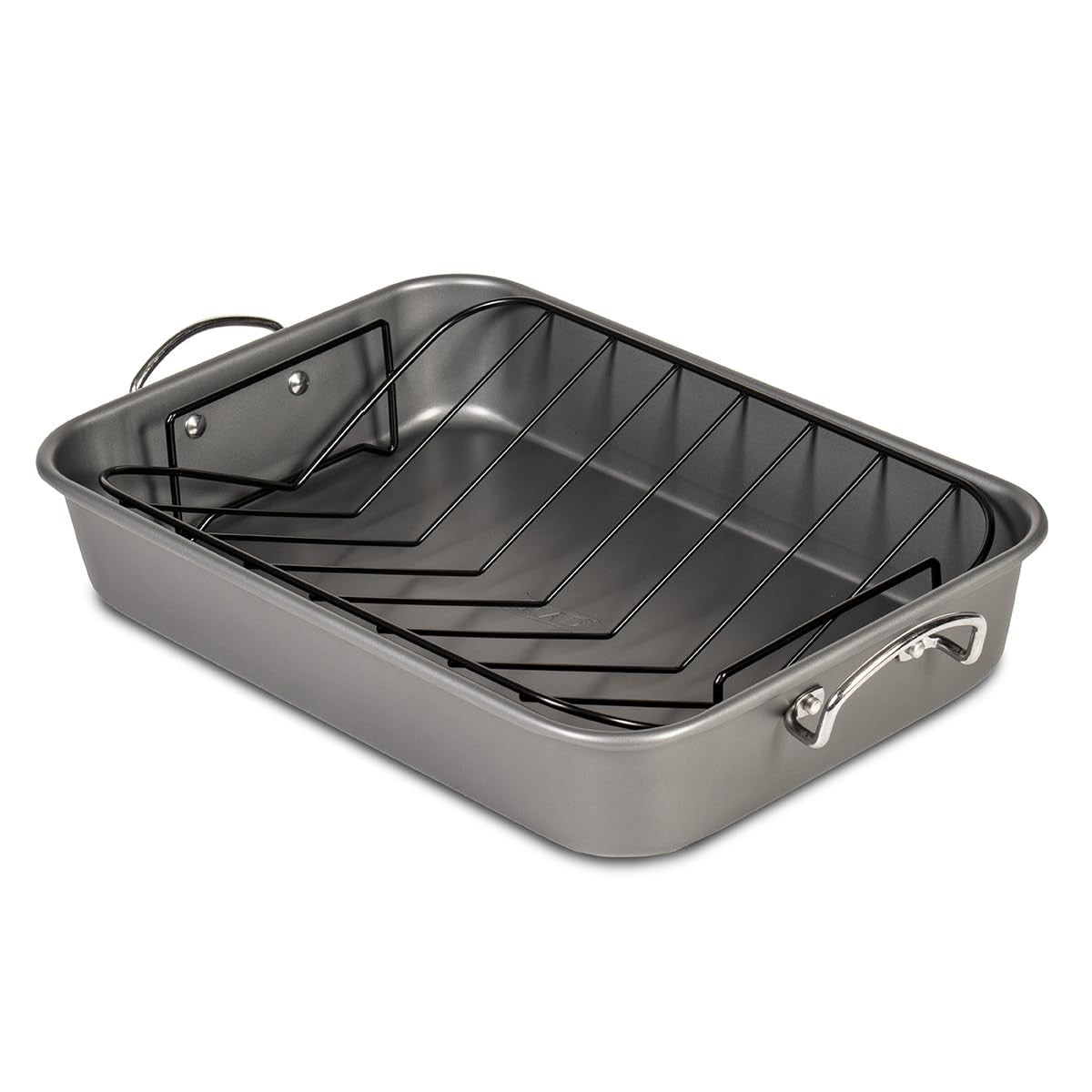 Glad Roasting Pan 15x10.3in - Durable Nonstick Bakeware for Turkey