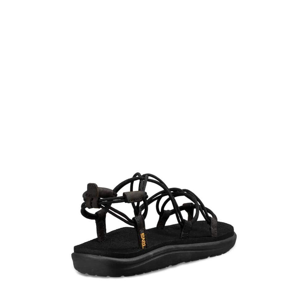 Teva womens Voya Infinity Sandal, Black, 11 US