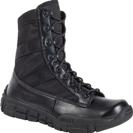 ROCKY C4T - Military Inspired Public Service Boot, Black, Size 6(M)