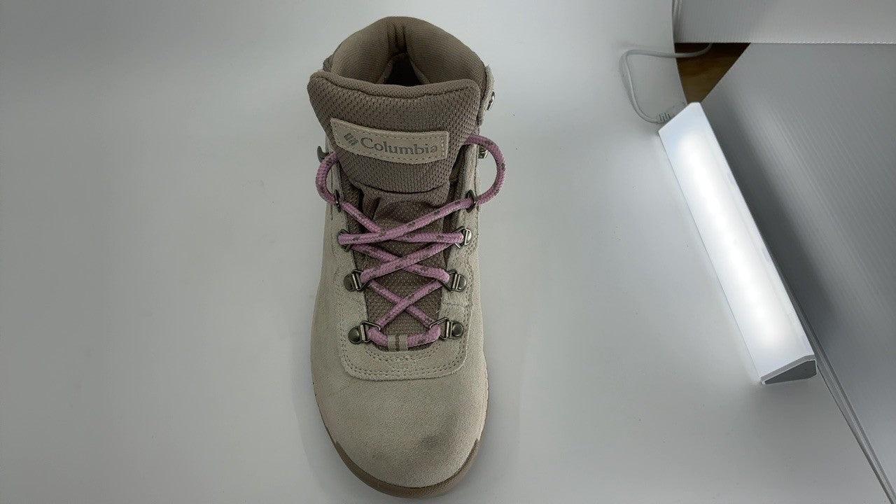 Columbia Women's Newton Ridge Plus Waterproof Amped, 2024 Dark Stone/Cosmos, 7