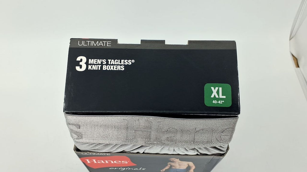 Hanes Men's Boxers, 3-Pack, SuperSoft Viscose, Modern Fit, X-Large