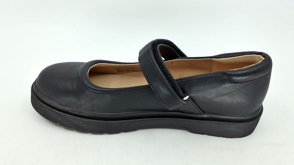 Girls Black Uniform Shoes, Size 3 Big Kid, Closed Toe Maryjane Flats