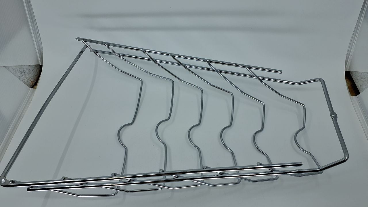 Hanging Pot Lid Rack - 10.63x4.00x16.63in - Metal Wire - Kitchen Organizer