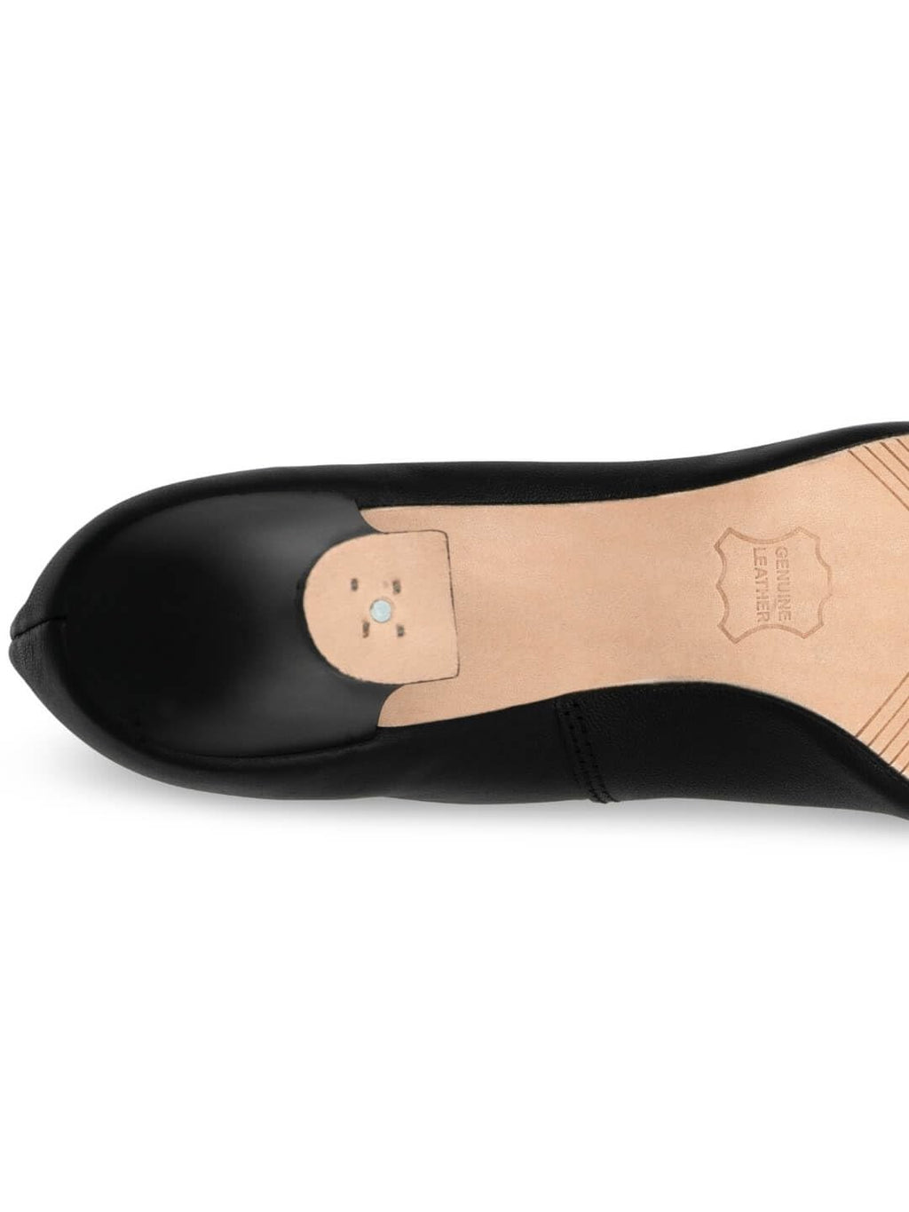 Capezio Women's Student Footlight, Black,7 M US