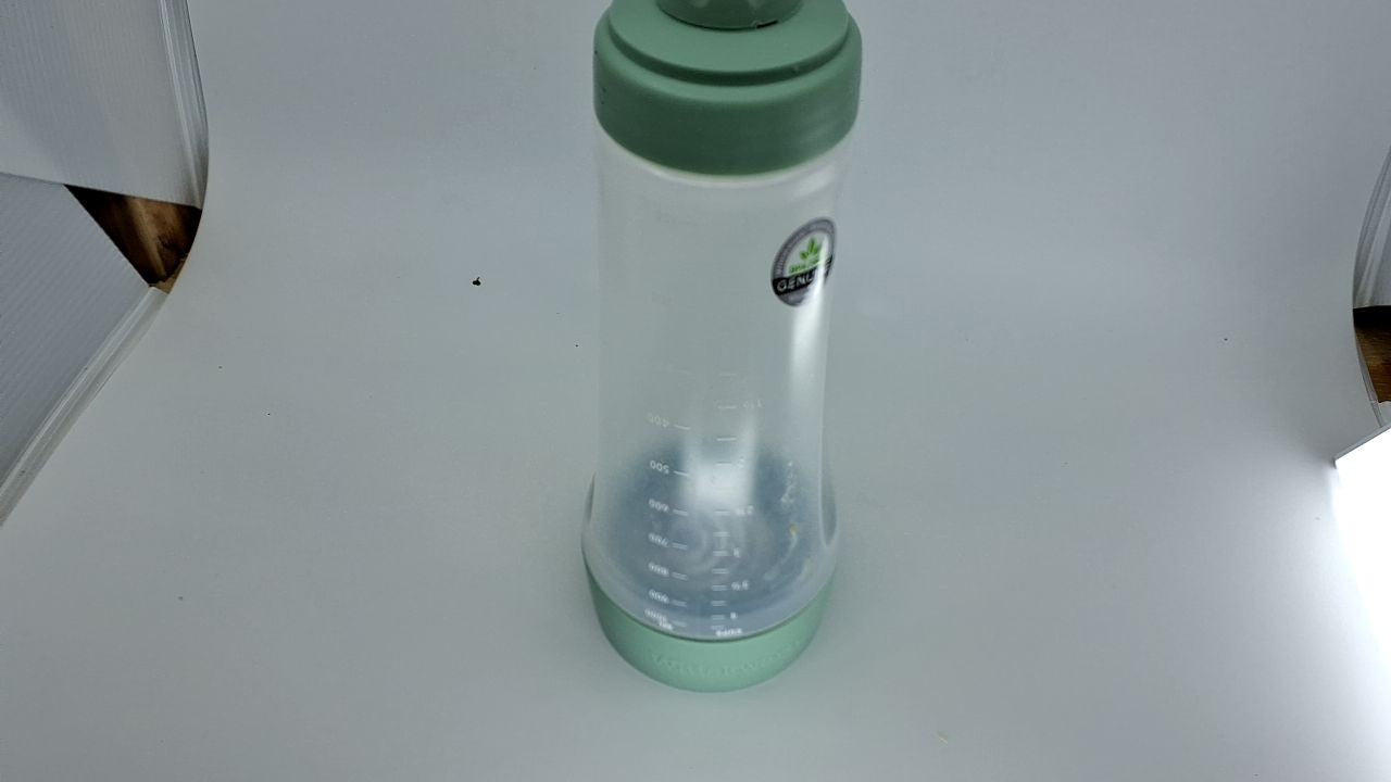 Whiskware Pancake Bottle Mixer 4.5 Cup Mint BPA Free Dishwasher Safe