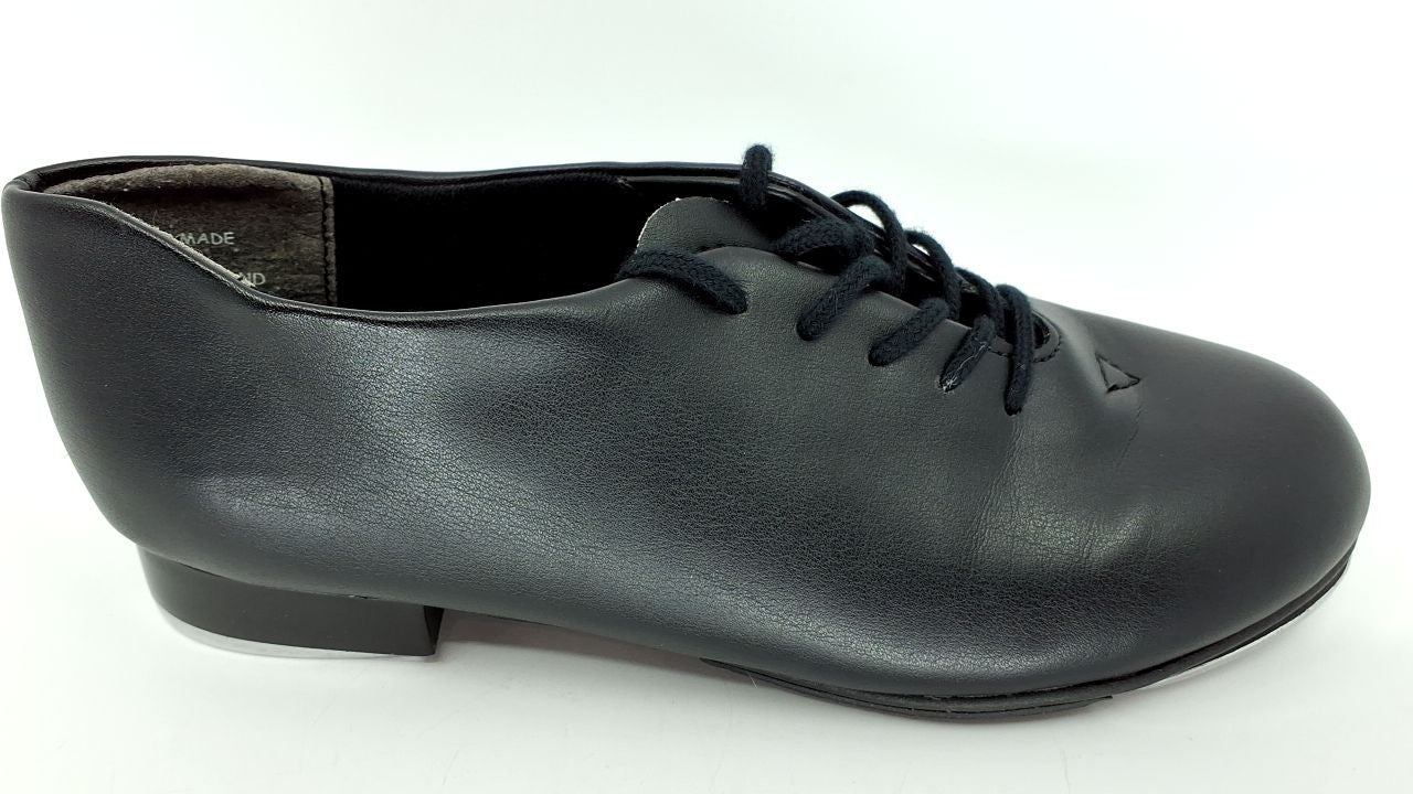 Capezio boys Tic Tap Toe Tap Dance Shoe, Black, 4 Big Kid US