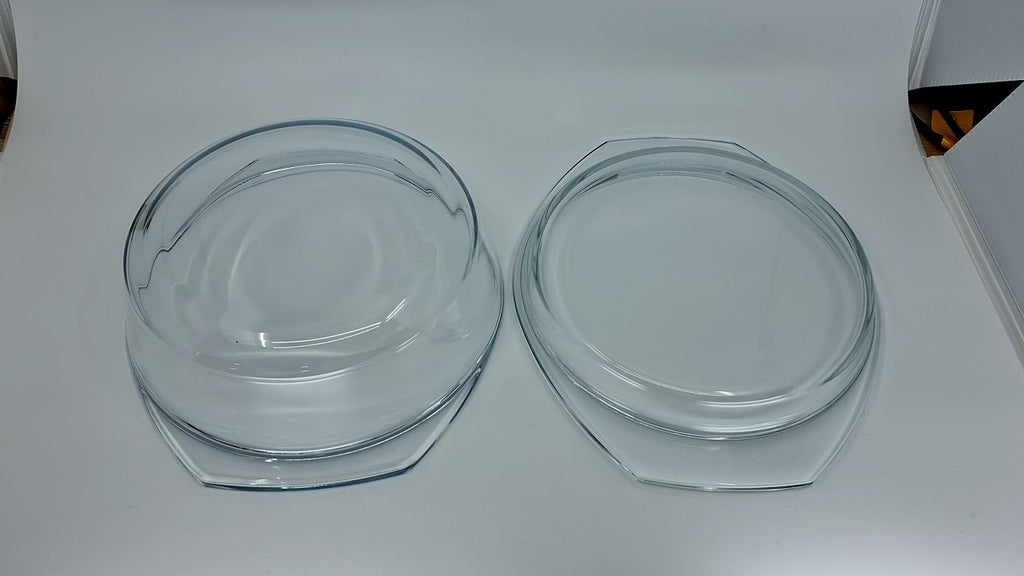 Round heatproof dish with lid 2,1L