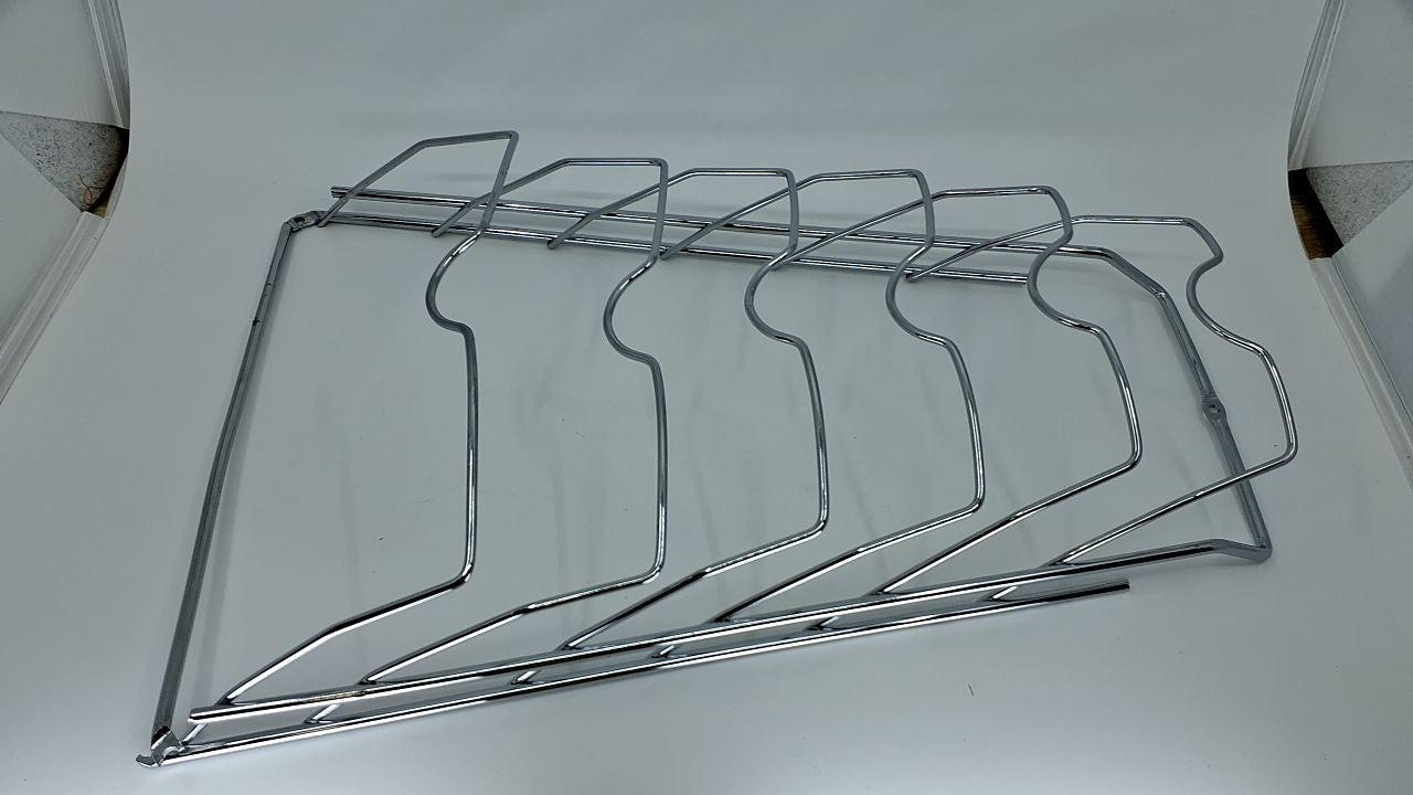 Hanging Pot Lid Rack - 10.63x4.00x16.63in - Metal Wire - Kitchen Organizer