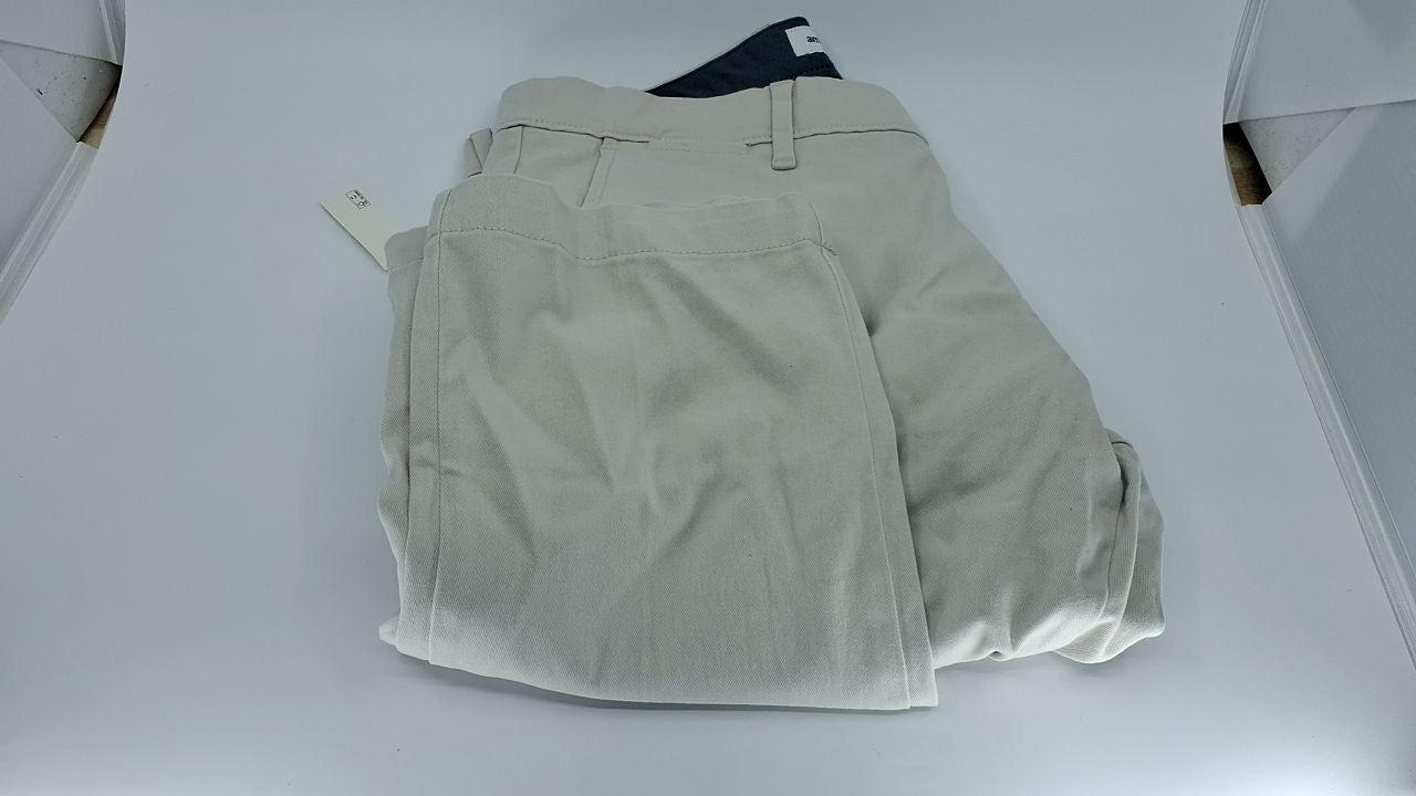 Amazon Essentials Men's Slim-Fit Casual Stretch Chino Pant, Stone, 32W x 31L