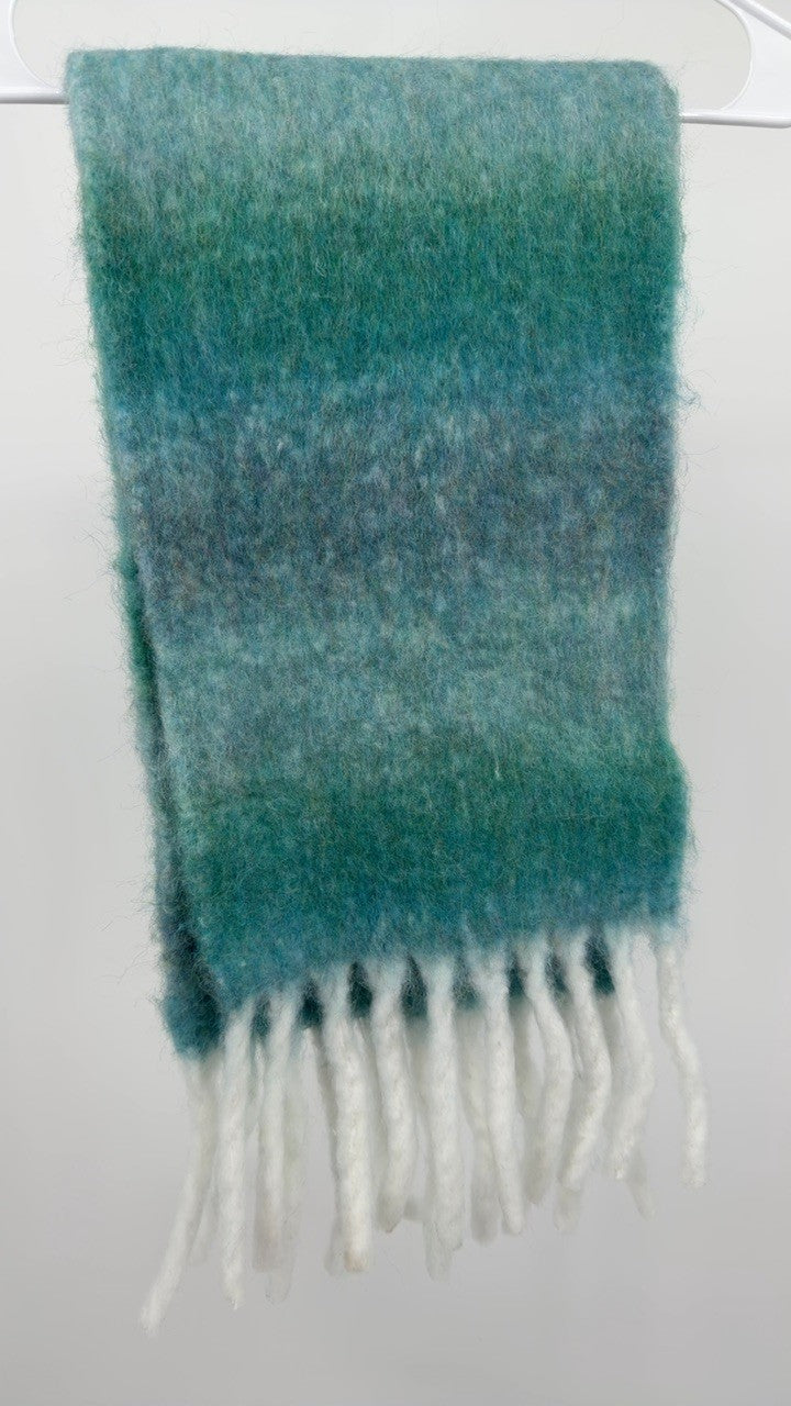 Fringe Gradient Thermal Scarf