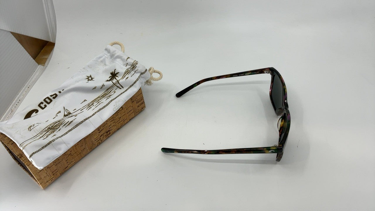 Women's Costa May 57mm Sunglasses, Shiny Abalone Polarized Lens
