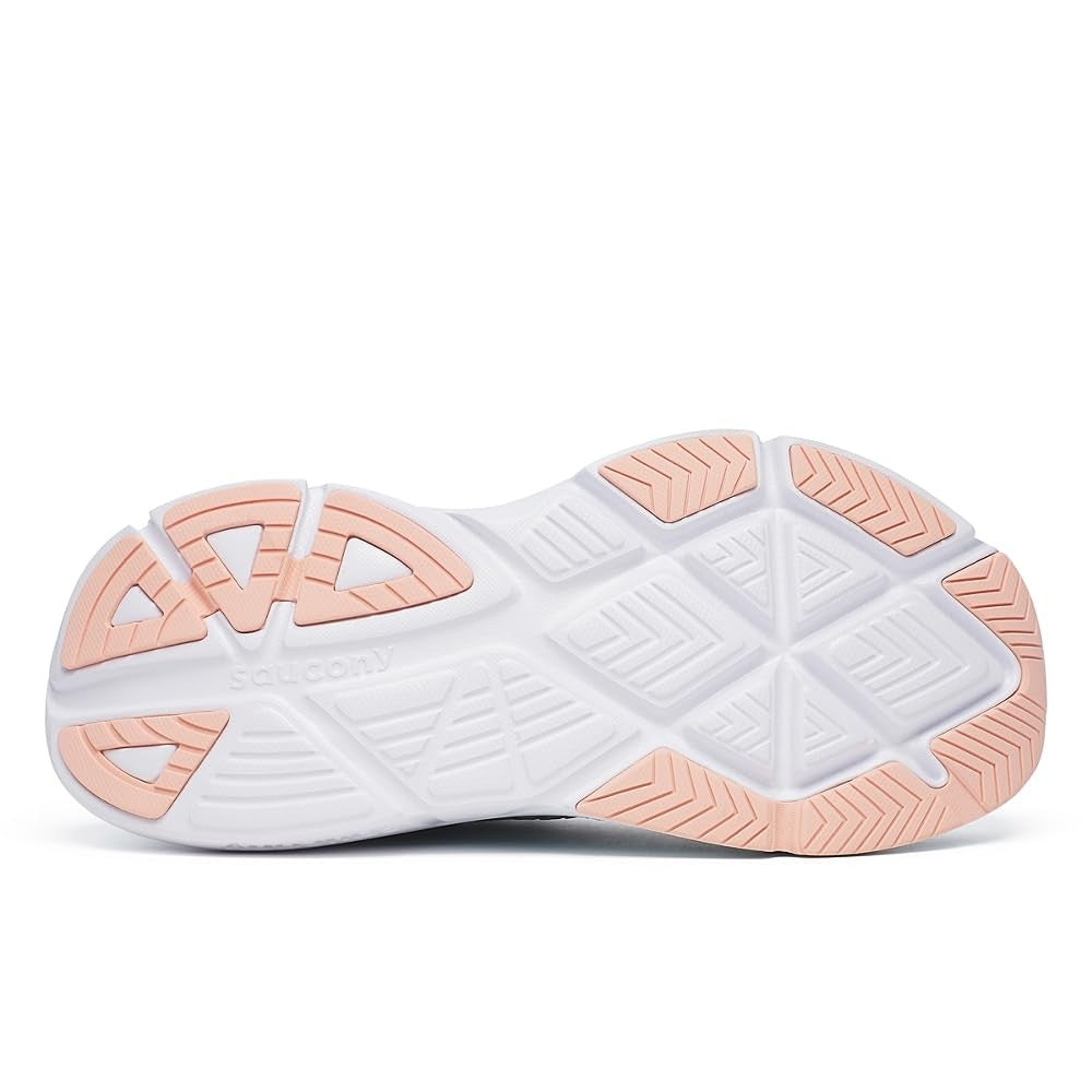 Saucony Women's Guide 17 Sneaker, Cloud/Topaz, 7