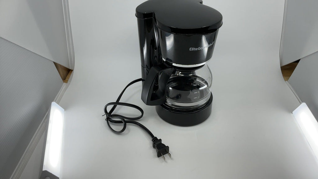 Automatic 5-Cup Coffee Maker w/ Reusable Filter & Water Level Indicator