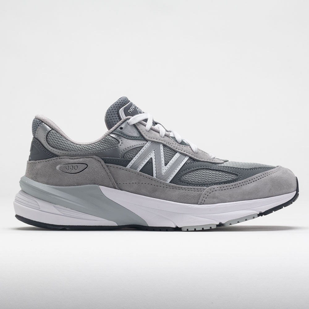 New Balance Men's FuelCell 990 V6 Sneaker, Grey/Grey, 9.5 Wide