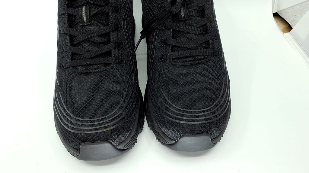 Skechers Relaxed Fit Max Cushioning Elite Work Shoes, Black, Size 11