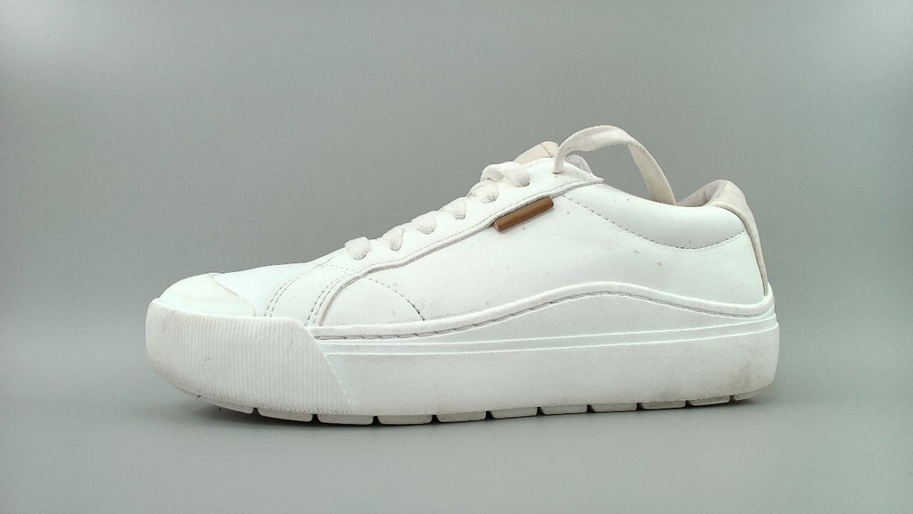 Dr. Scholl's Shoes Womens Time Off Platform Slip On Fashion Sneaker,White, 7 M