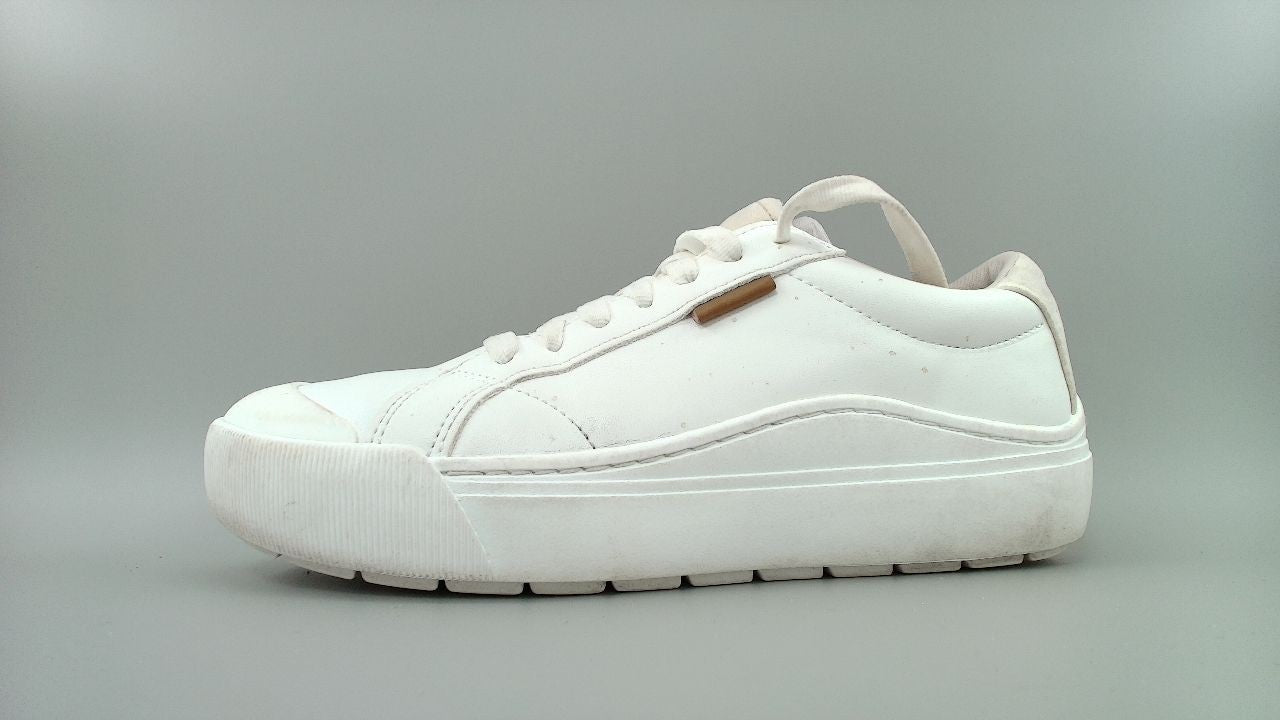 Dr. Scholl's Shoes Womens Time Off Platform Slip On Fashion Sneaker,White, 7 M