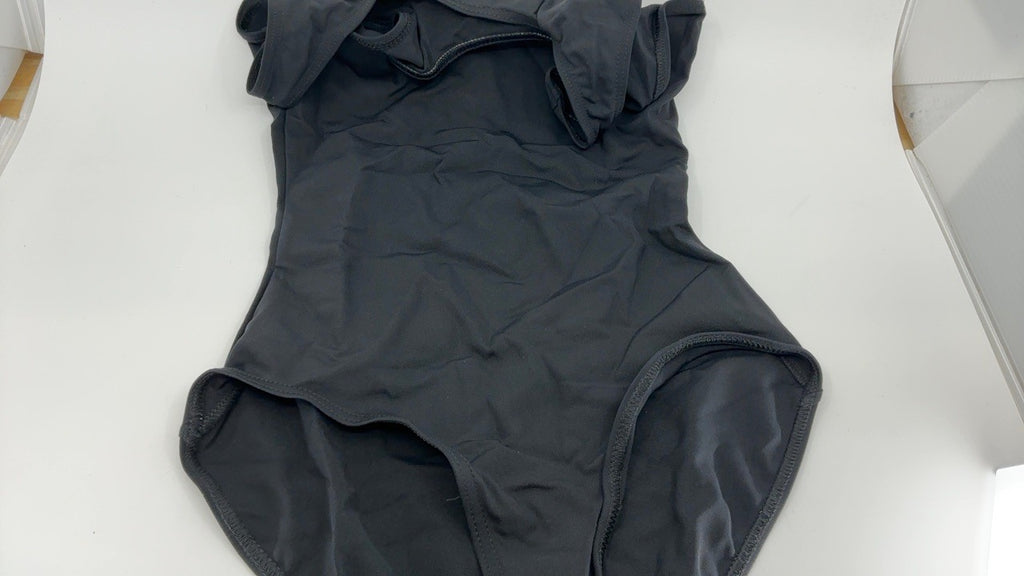 Capezio Women's Classic V-Neck Camisole Leotard, Black, Medium