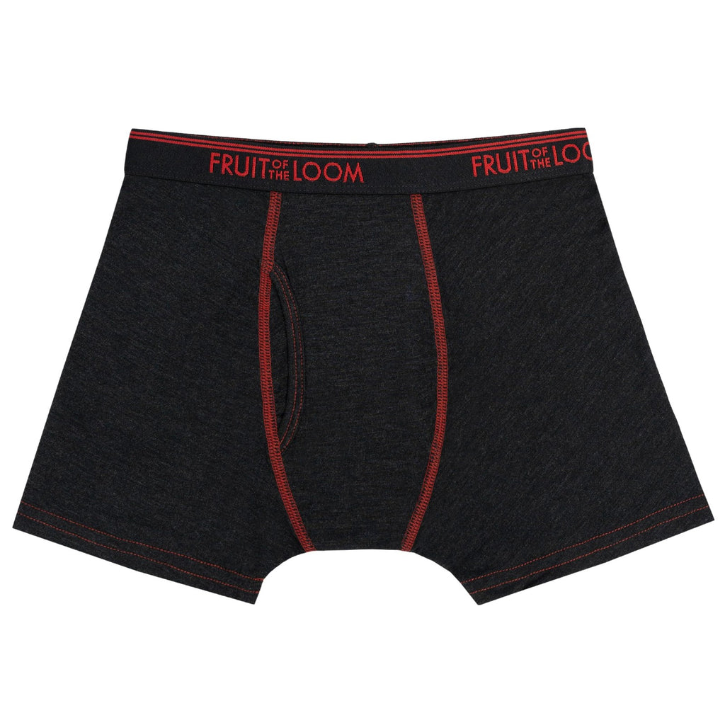 Fruit of the Loom Boys' Boxer Briefs, Large, 5 Pack, Assorted Colors