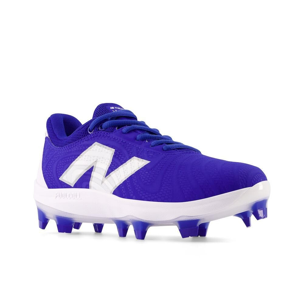 Women's New Balance FuelCell Fuse V4 Molded Softball Cleats 10.5 Royal/White