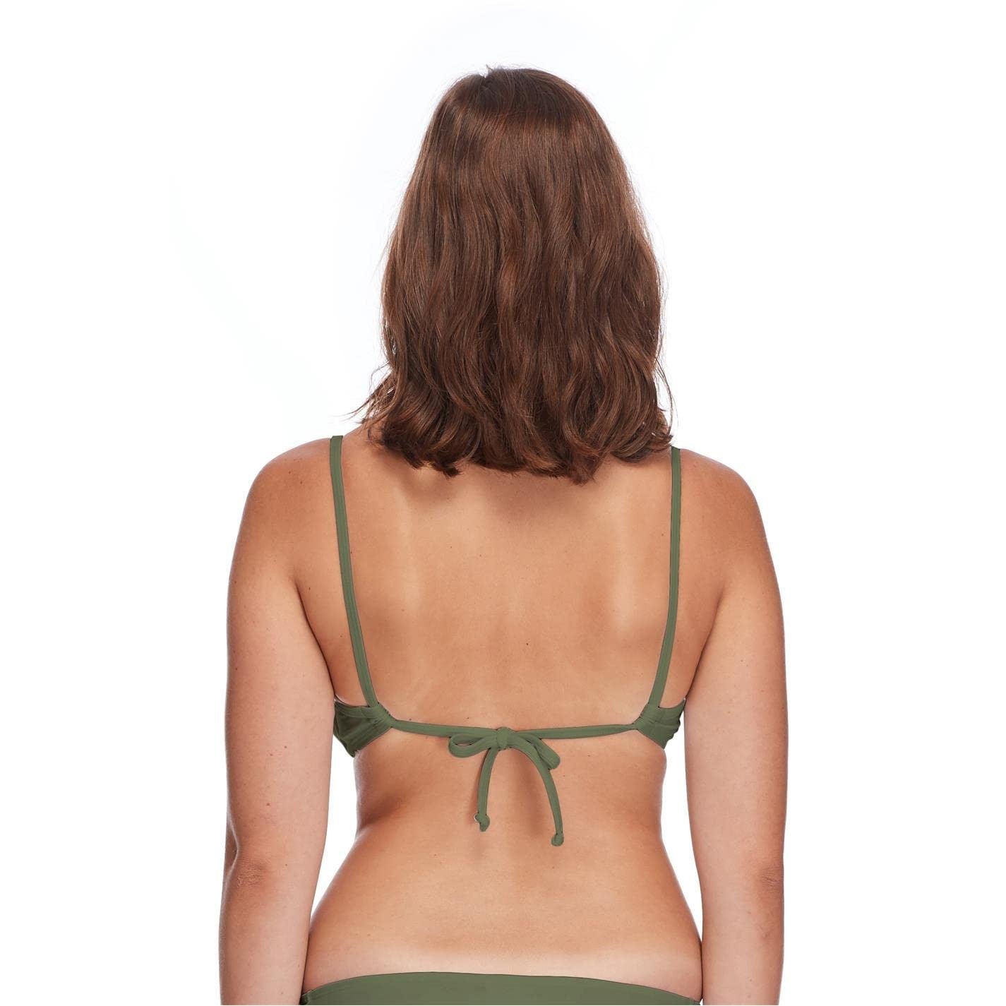 Body Glove Women's Bikini Top F Cup - Adjustable Underwire, Cactus