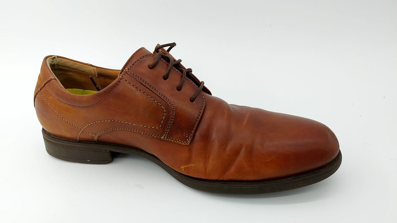 Florsheim Men's Oxford Dress Shoe, Cognac, 12W - Medfield Style