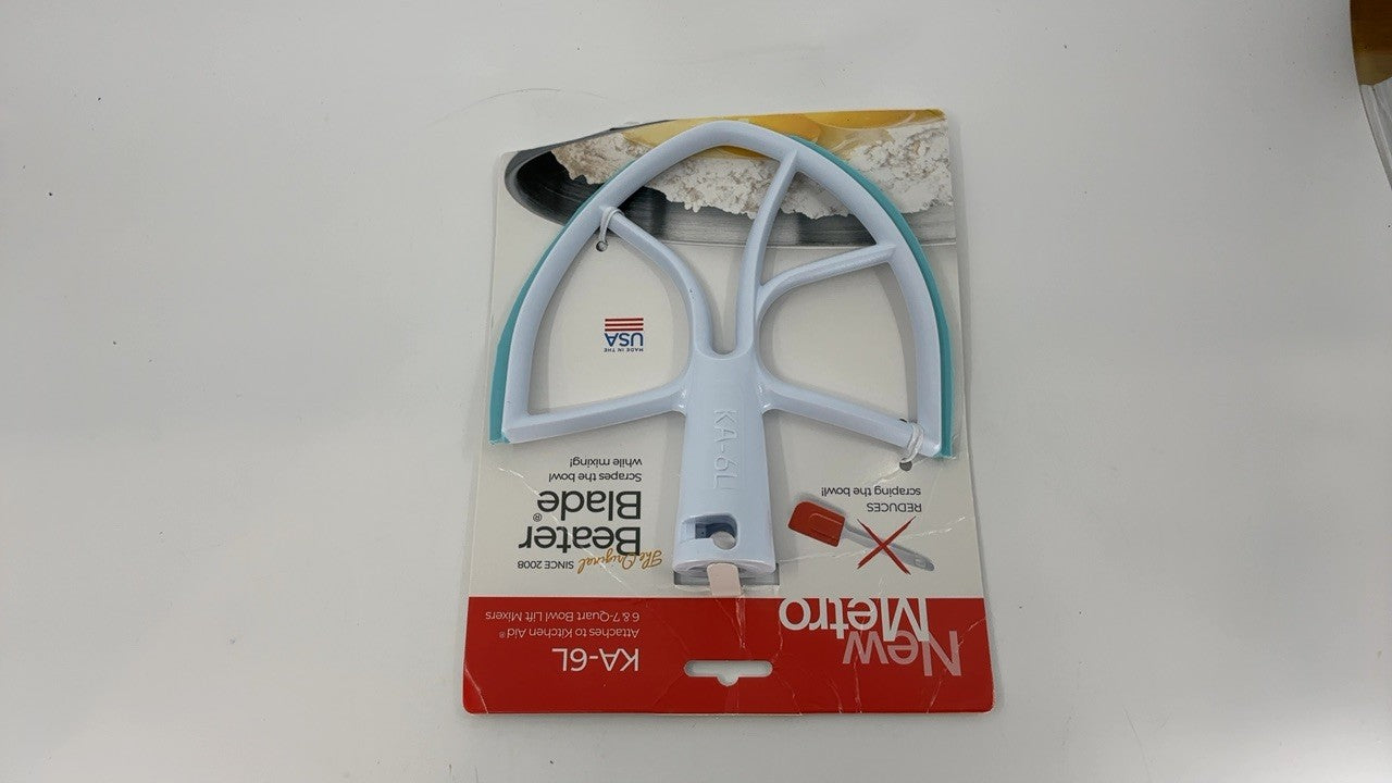 Aqua Beater Blade for KitchenAid 6 & 7 Qt Stand Mixers, KA-6LAQ