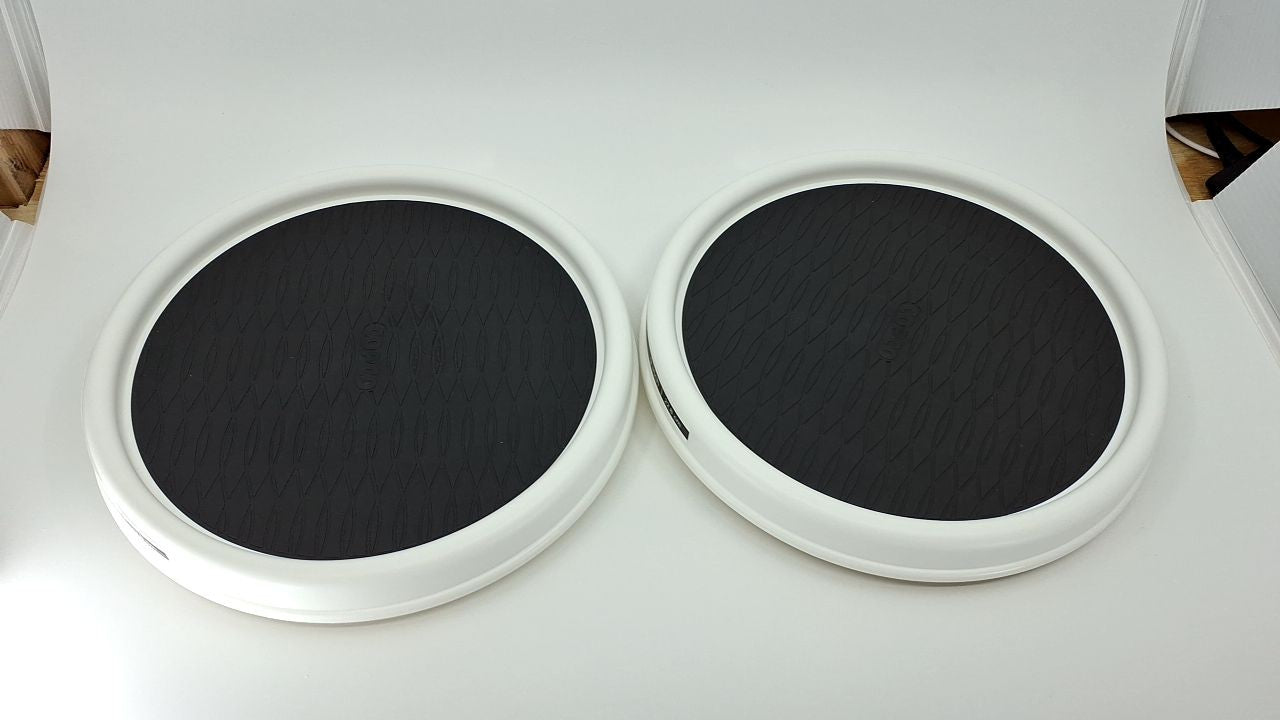 9 Inch Non-Skid Lazy Susan Turntable Set of 2 by Copco, Kitchen Organizer